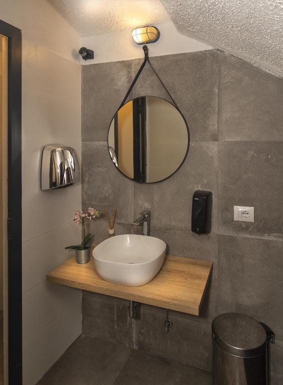 Koupelna v ubytování Hotel Amalfitana