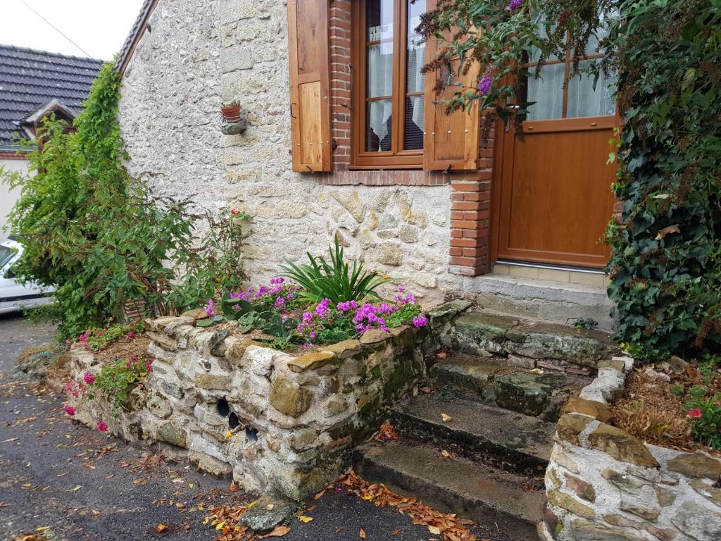 Zahrada ubytování Chambres d'hôtes Châtres-Sur-Cher