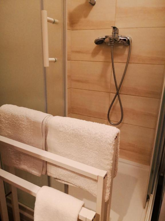Kúpeľňa v ubytovaní Apartman Bilja 3*