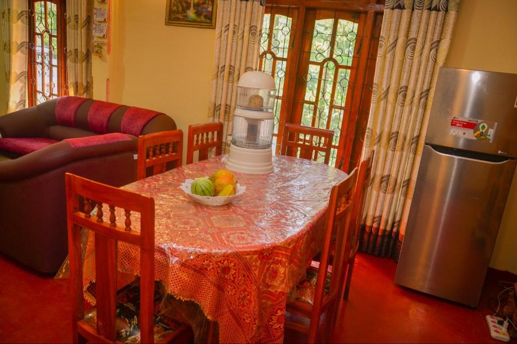 Kuchyň nebo kuchyňský kout v ubytování Lak Sewana Home Stay