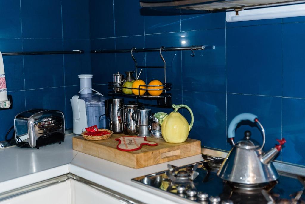Kuchyňa alebo kuchynka v ubytovaní Casa Rinaldi