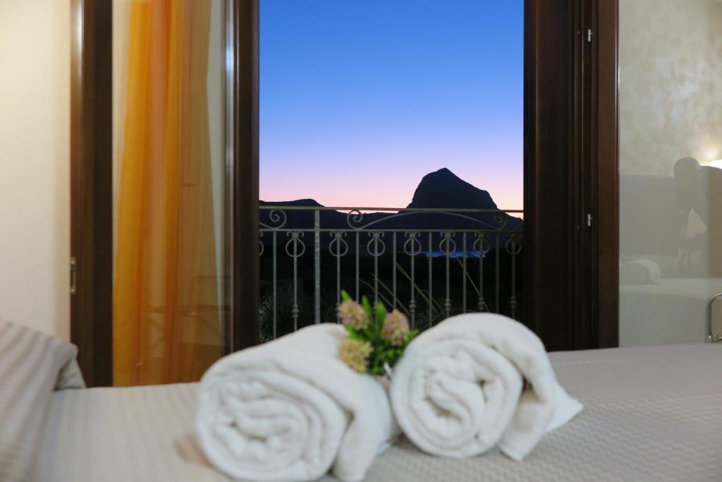 Widok na góry z tego hotelu