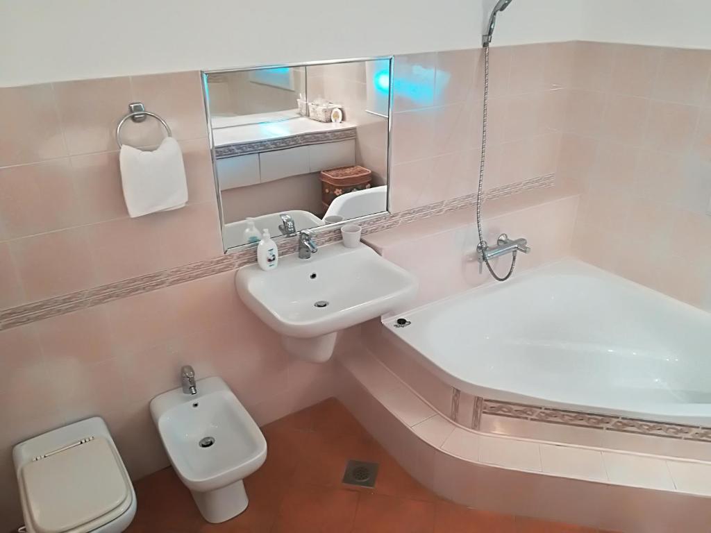 Koupelna v ubytování House Marijana Sibenik