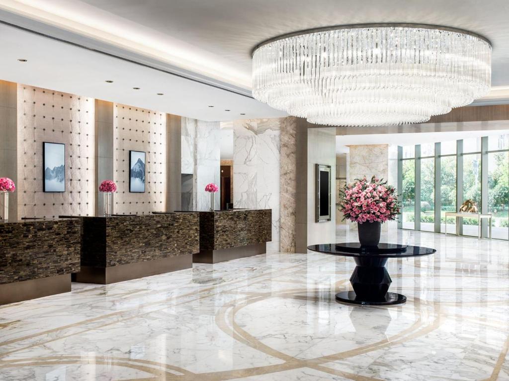 Vstupní hala nebo recepce v ubytování The Langham, Hefei