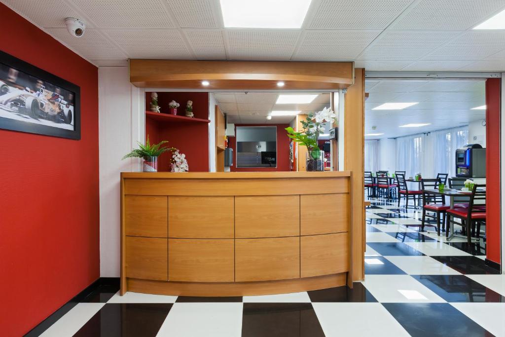 Restaurace v ubytování Enzo Hotels Chalons en Champagne
