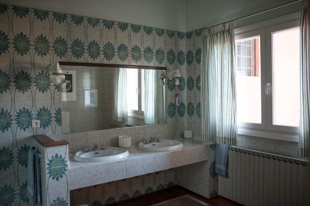 Koupelna v ubytování Palazzo Arrivabene B&B