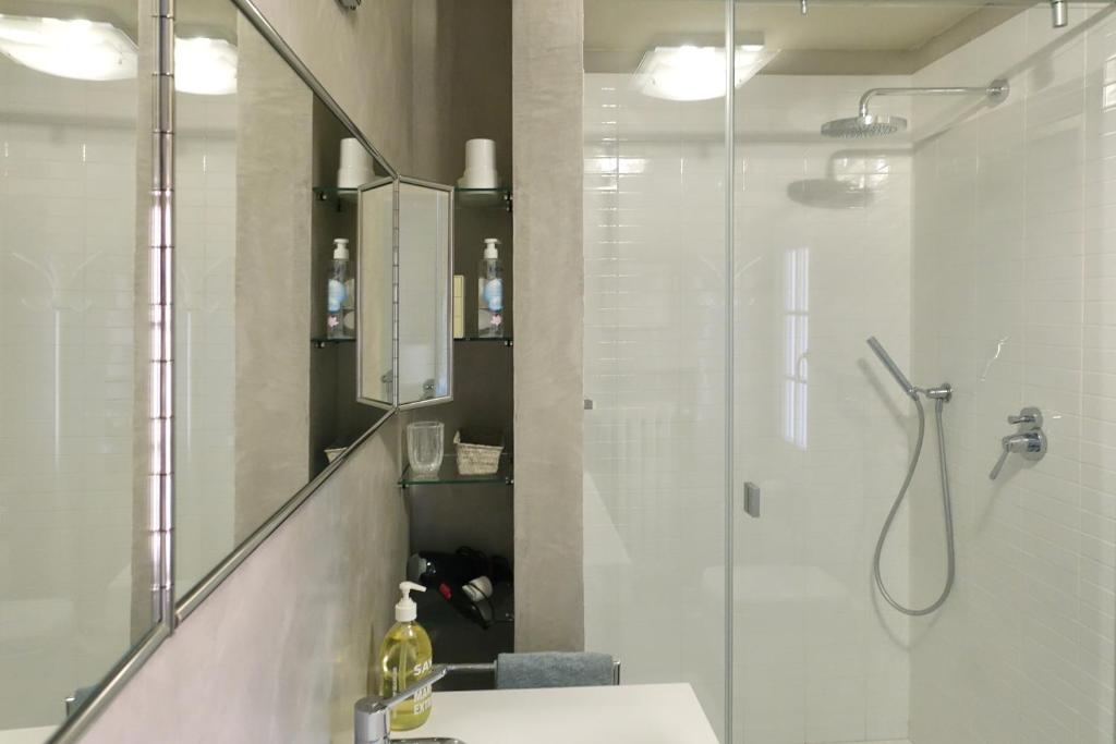 Koupelna v ubytování Palazzo Arrivabene B&B