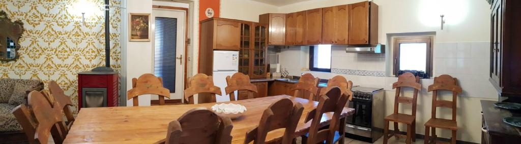 Kuchyň nebo kuchyňský kout v ubytování Casa Vecia