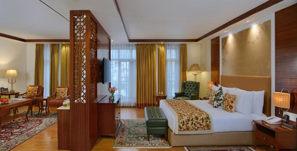 Posezení v ubytování Fortune Resort Heevan, Srinagar - Member ITC Hotels' Group
