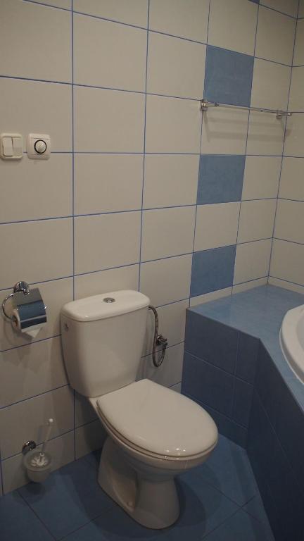 A bathroom at Hotel Slnecny Dvor