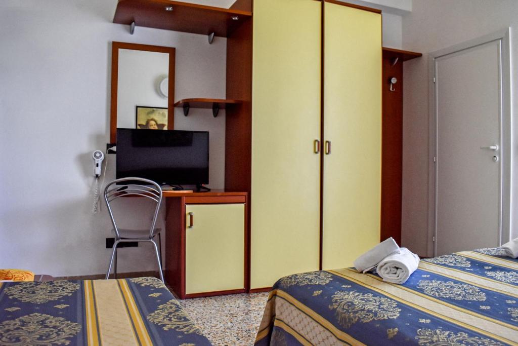 TV a/nebo společenská místnost v ubytování Hotel Dear Rimini