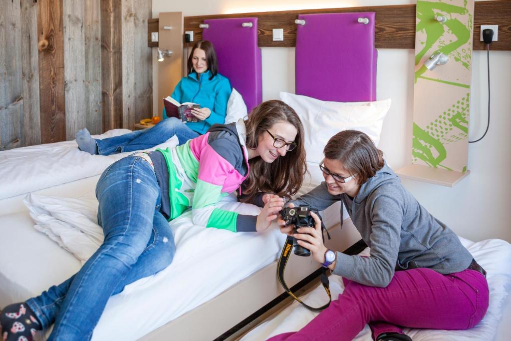 Gestir sem dvelja á Explorer Hotel Hinterstoder