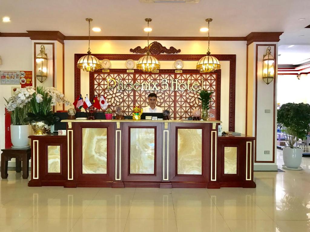 Lobi atau kawasan kaunter penerimaan di Phoenix3 Hotel Bắc ninh