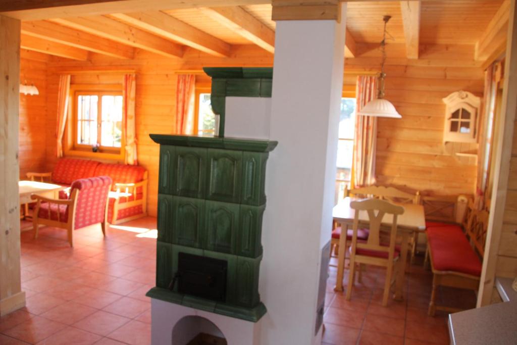 Posezení v ubytování Almhaus Schreibmayer