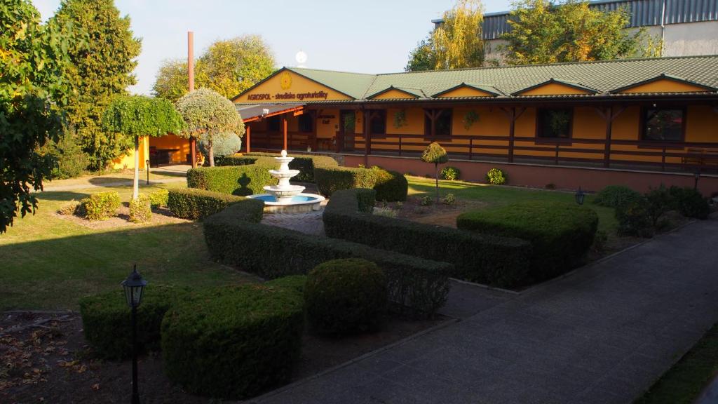 A garden outside Hotel Slnecny Dvor