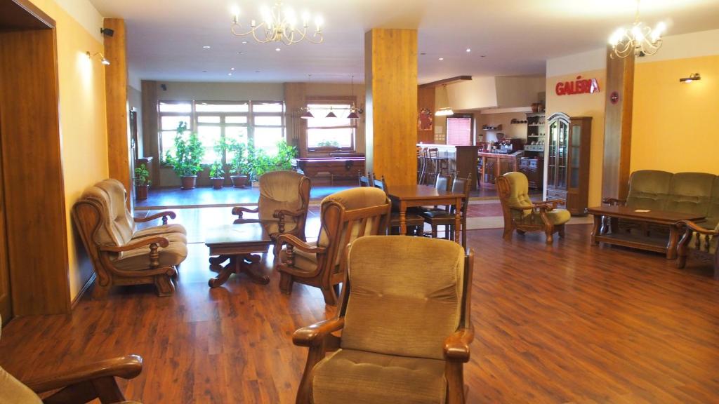 A seating area at Hotel Slnecny Dvor