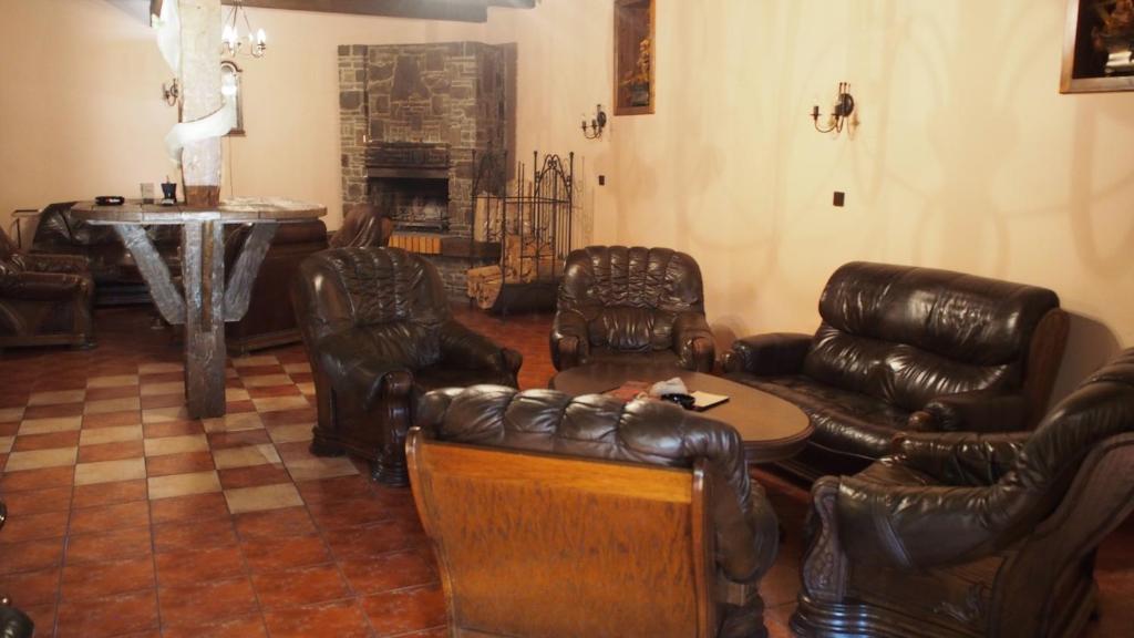 A seating area at Hotel Slnecny Dvor