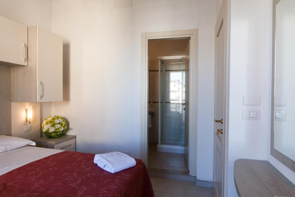 Postel nebo postele na pokoji v ubytování Hotel Zenith