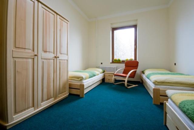 Postel nebo postele na pokoji v ubytování Penzion Svet