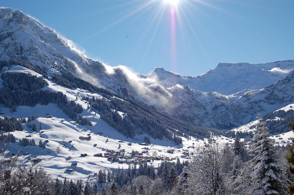 Hotel Crystal during the winter