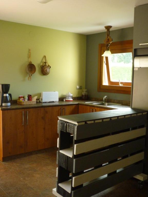 Kuchyň nebo kuchyňský kout v ubytování CaLi casa Rural