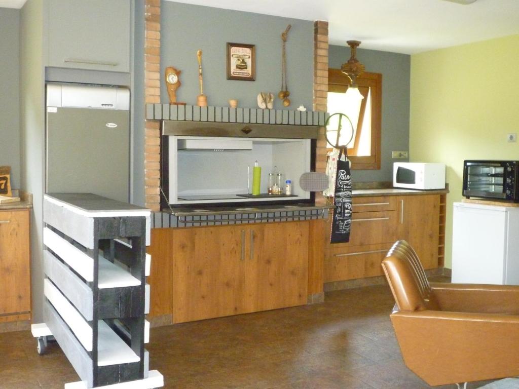 Kuchyň nebo kuchyňský kout v ubytování CaLi casa Rural