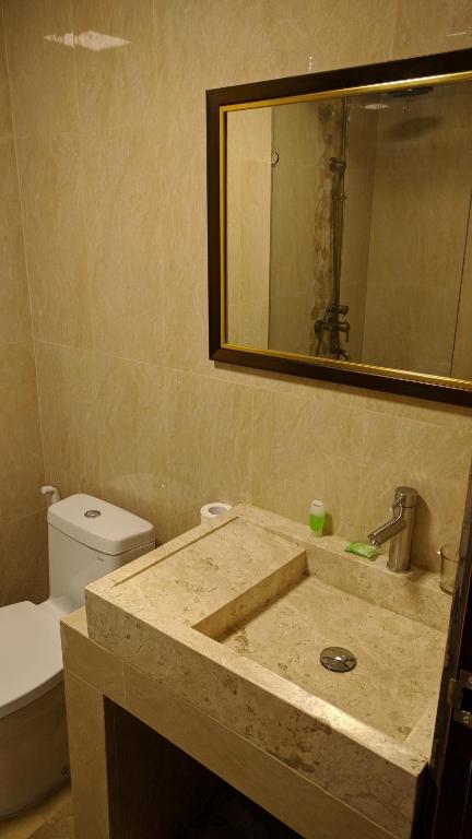 Koupelna v ubytování Puri Pangeran Hotel