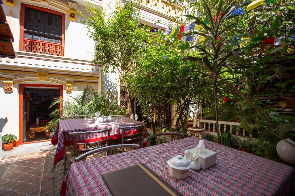 Zahrada ubytování Kathmandu Boutique Hotel