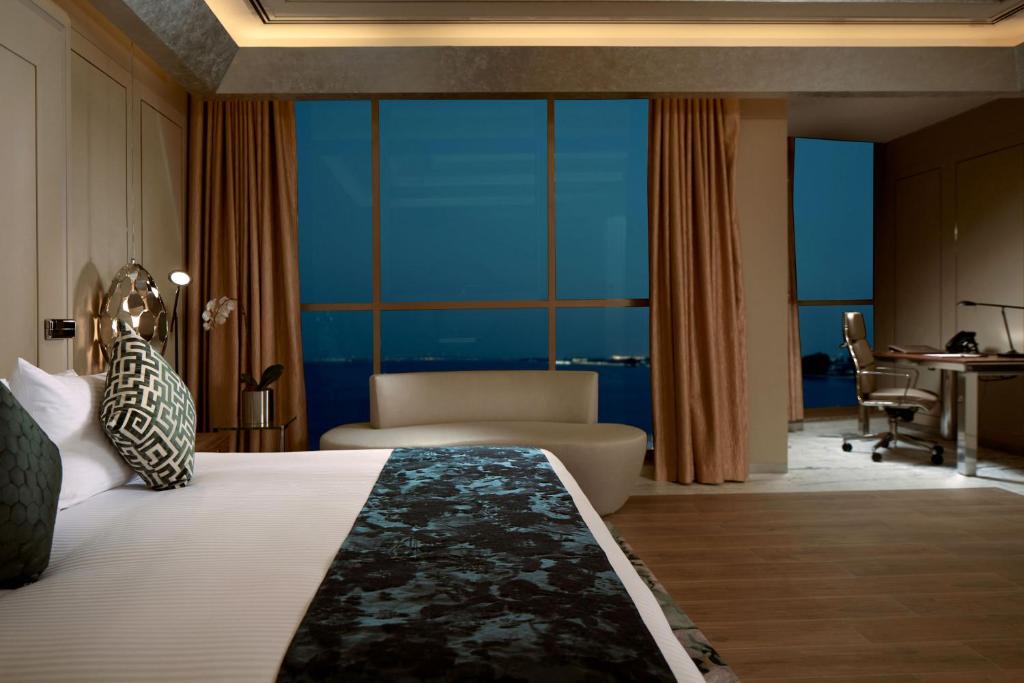 Katil atau katil-katil dalam bilik di Royal M Hotel Abu Dhabi by Gewan