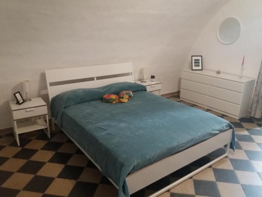 Postel nebo postele na pokoji v ubytování Casa Vacanze "Boccasile"