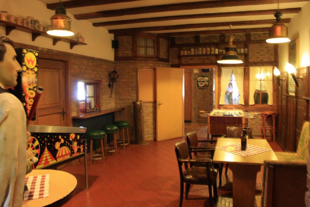 Restaurace v ubytování Privathotel Brügges Loui
