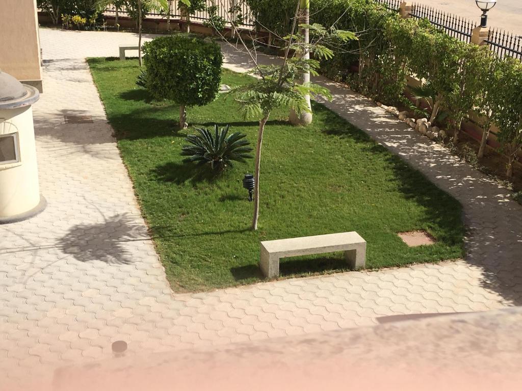 Zahrada ubytování E-Just Hotel Borg El Arab