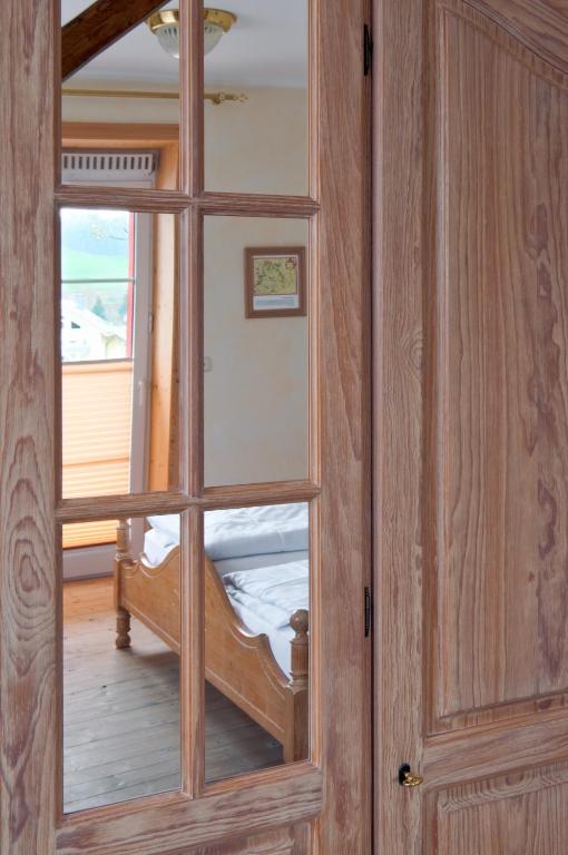 Postel nebo postele na pokoji v ubytování Privathotel Brügges Loui