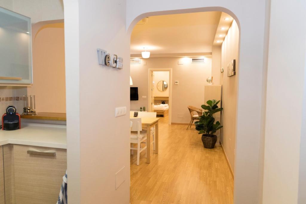 Kuchyňa alebo kuchynka v ubytovaní Apartamento Melina Arlu - Centro Historico