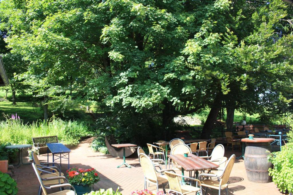 Zahrada ubytování Privathotel Brügges Loui