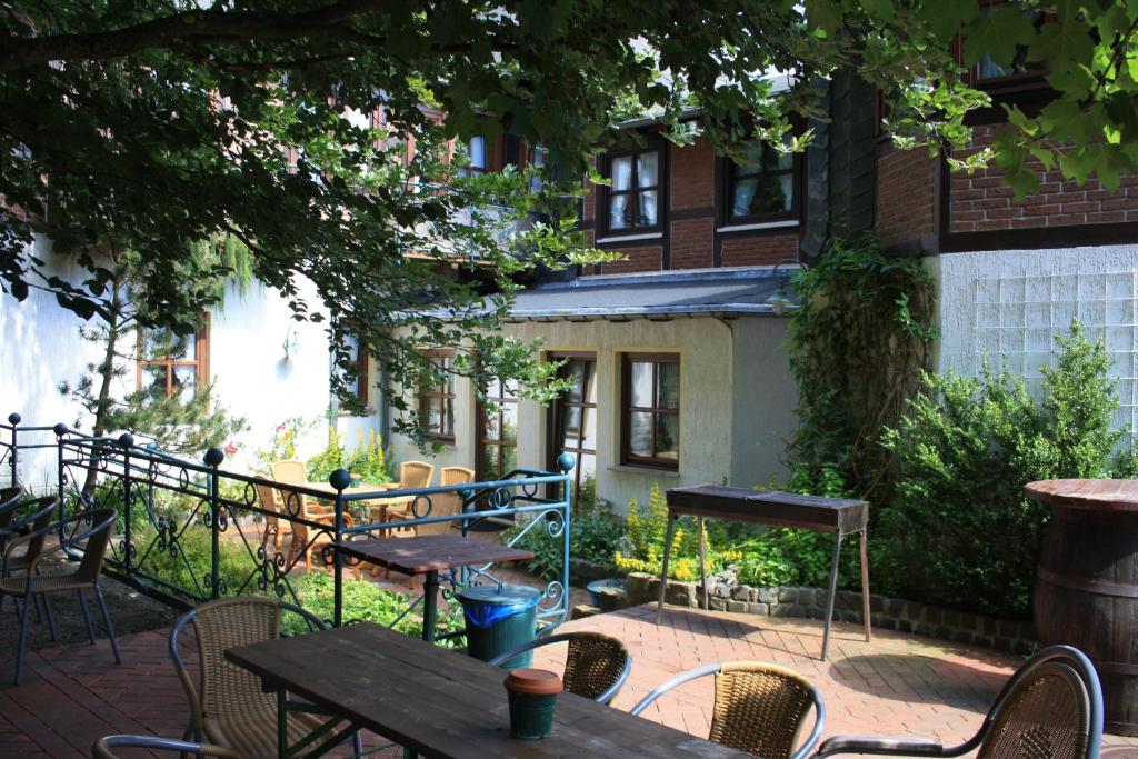 Zahrada ubytování Privathotel Brügges Loui