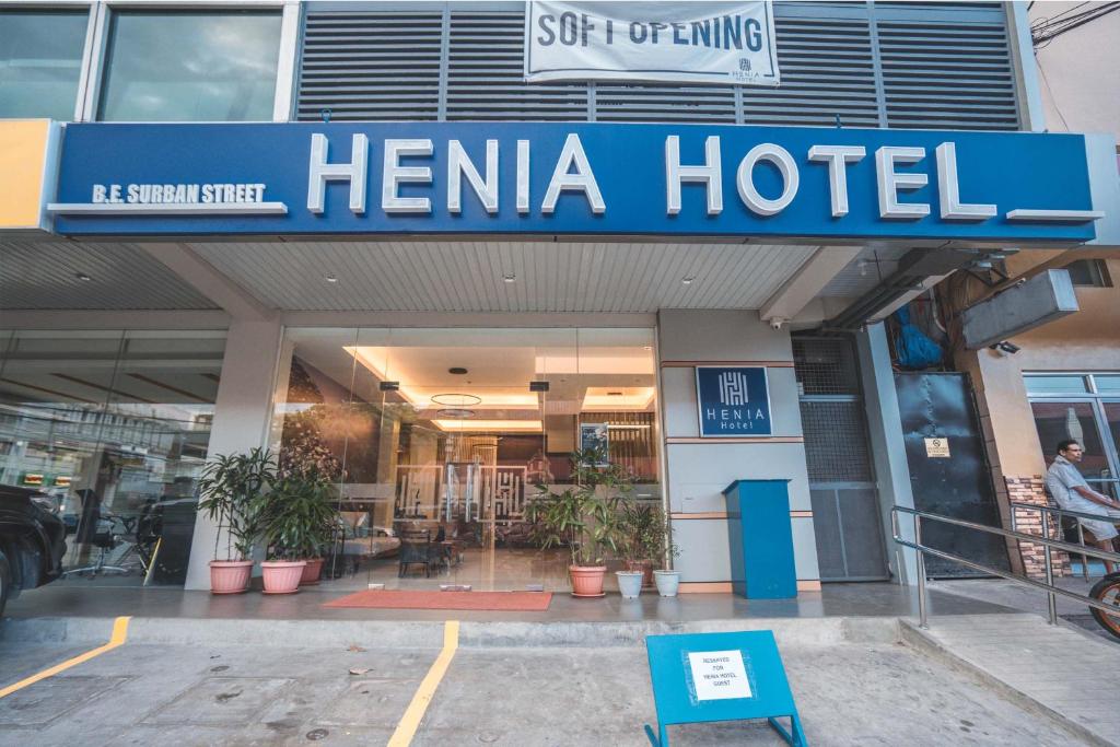 Certifikát, hodnocení, plakát nebo jiný dokument vystavený v ubytování Henia Hotel