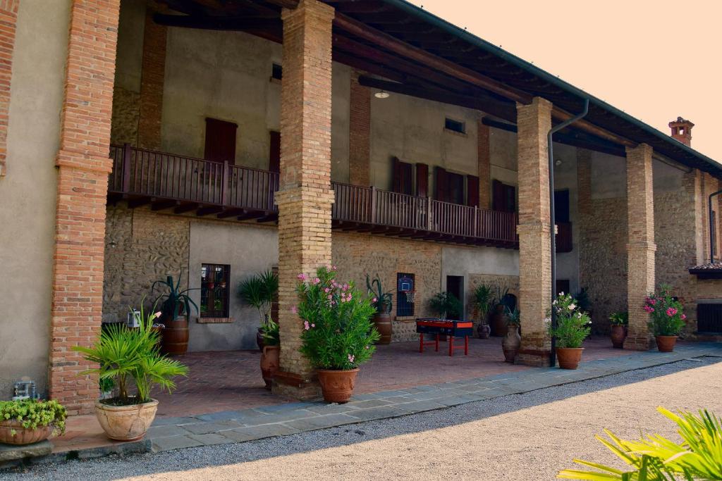 Budova, kde se bed and breakfast nachází