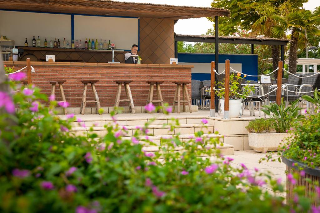 Jardín al aire libre en htop Platja Park #htopFun