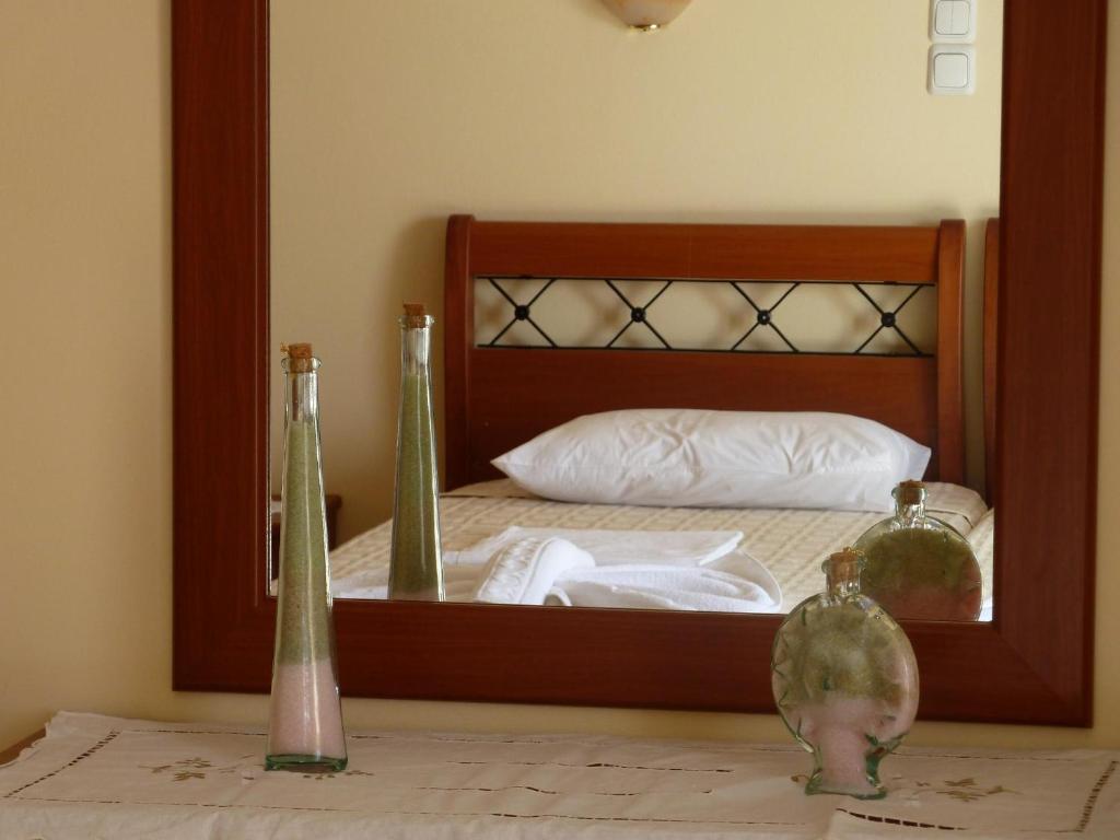 Postel nebo postele na pokoji v ubytování Elafonisos Diamond Resort