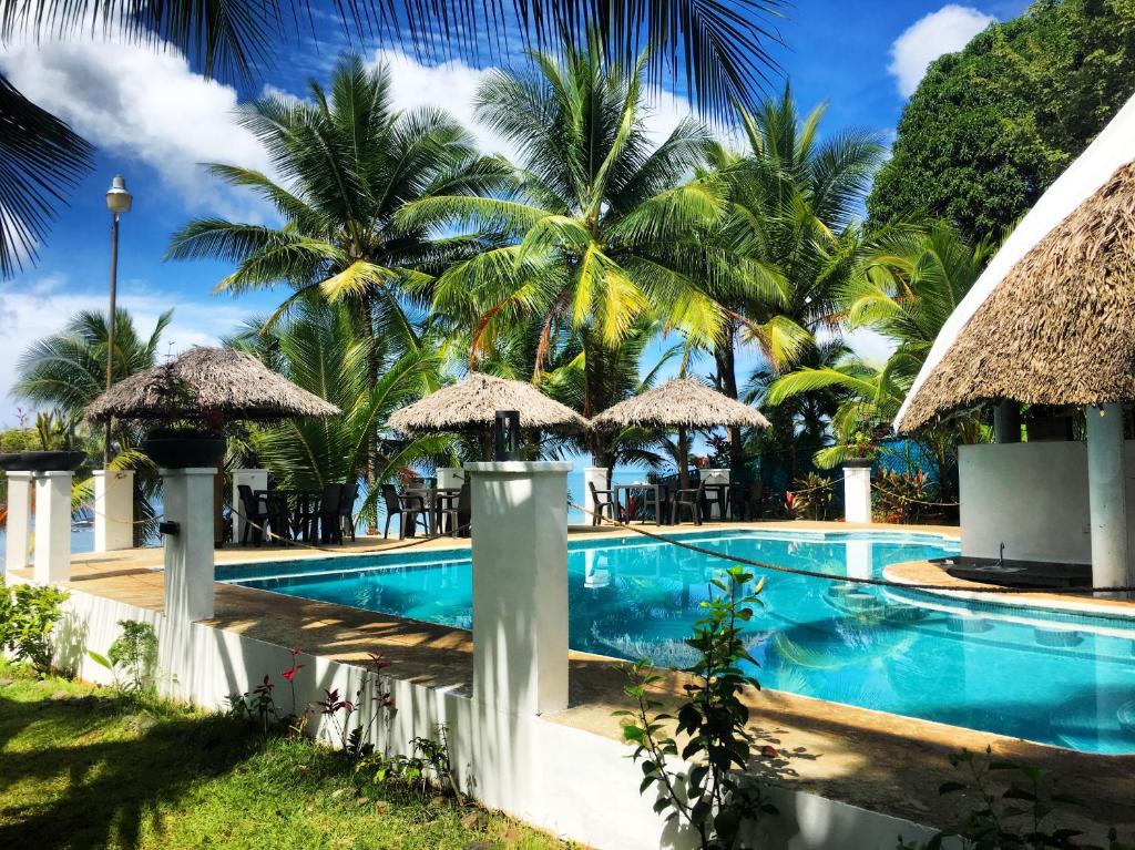 Bazén v ubytování Vista Coiba Villas & Restaurant nebo v jeho okolí