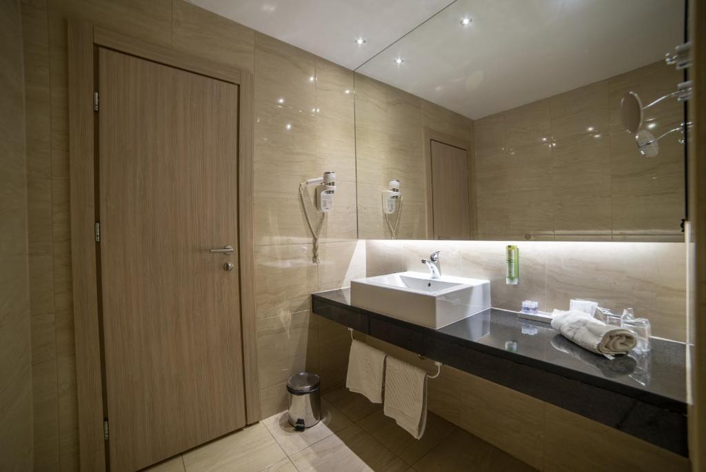Koupelna v ubytování City Hotel Mostar