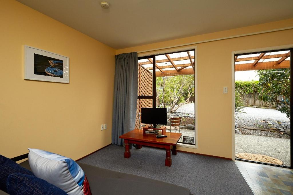 Posezení v ubytování Sails Motel
