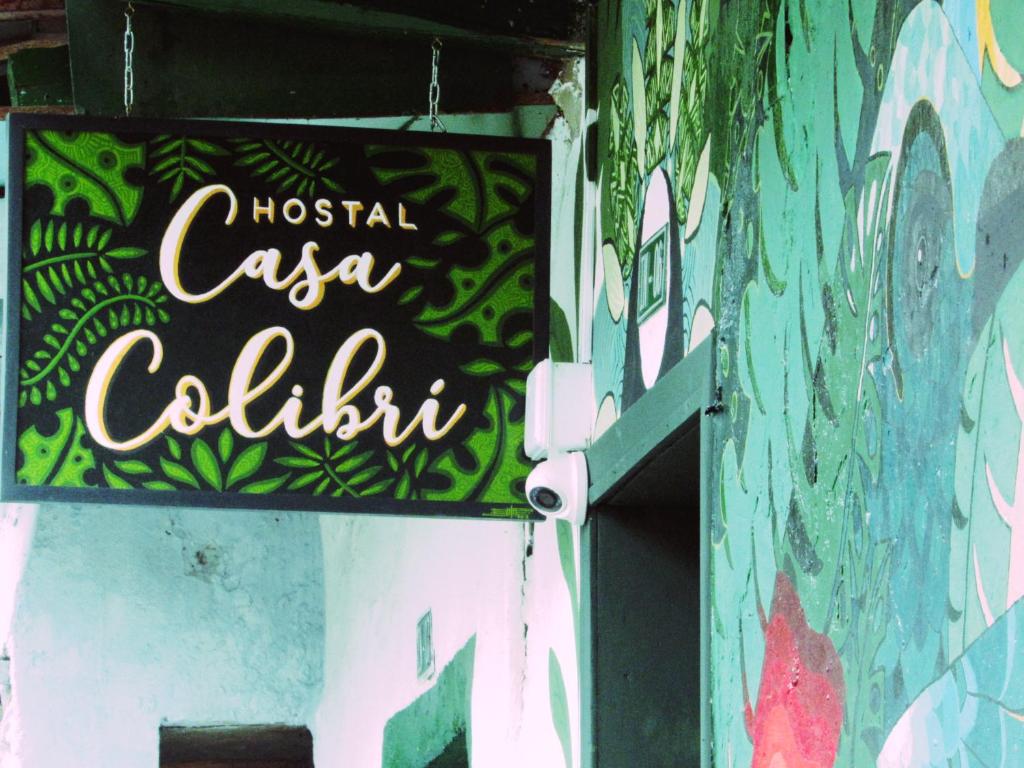 Certifikát, hodnocení, plakát nebo jiný dokument vystavený v ubytování Hostal Gastro Bar Casa Colibrí