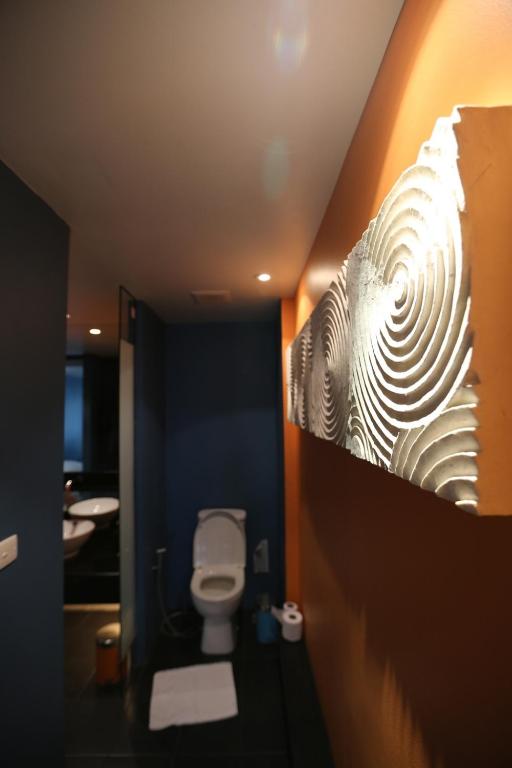 Koupelna v ubytování Loogchoob Homestay
