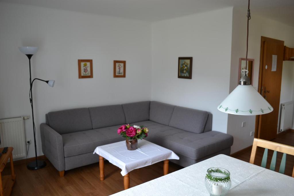 Posezení v ubytování Appartements Ferienwohnungen Alpenblick