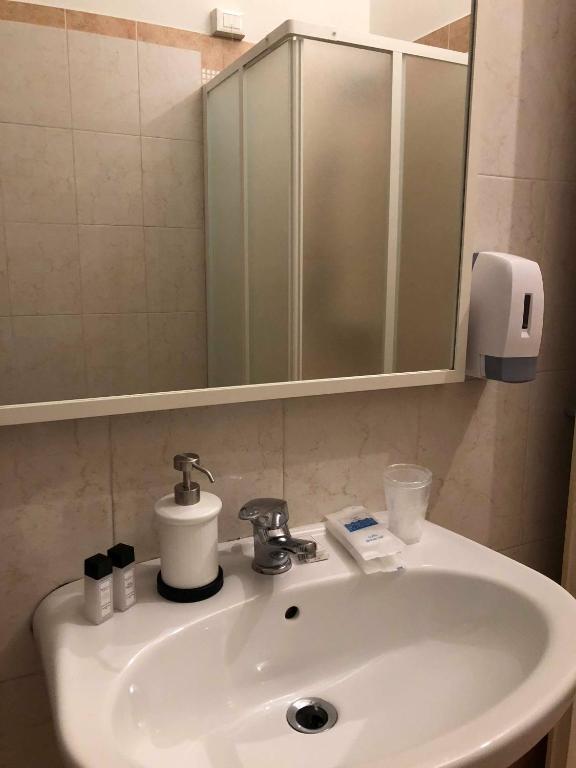 Koupelna v ubytování Il Galileo Rooms