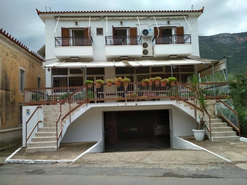 Budova, v ktorej sa ubytovanie bed & breakfast nachádza