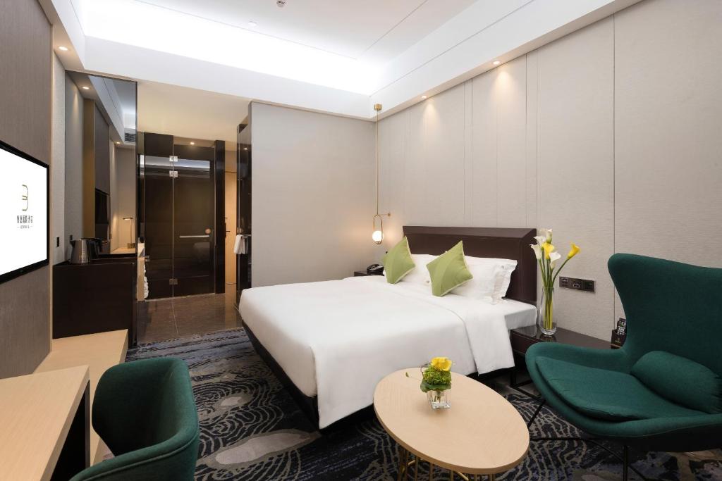 Posezení v ubytování Buddy Hotel-Free Shuttle to Canton Fair Complex during Canton Fair Period