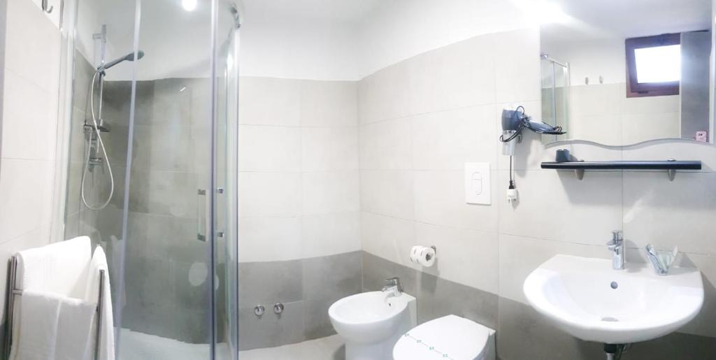 Koupelna v ubytování B&B Dolce Idea